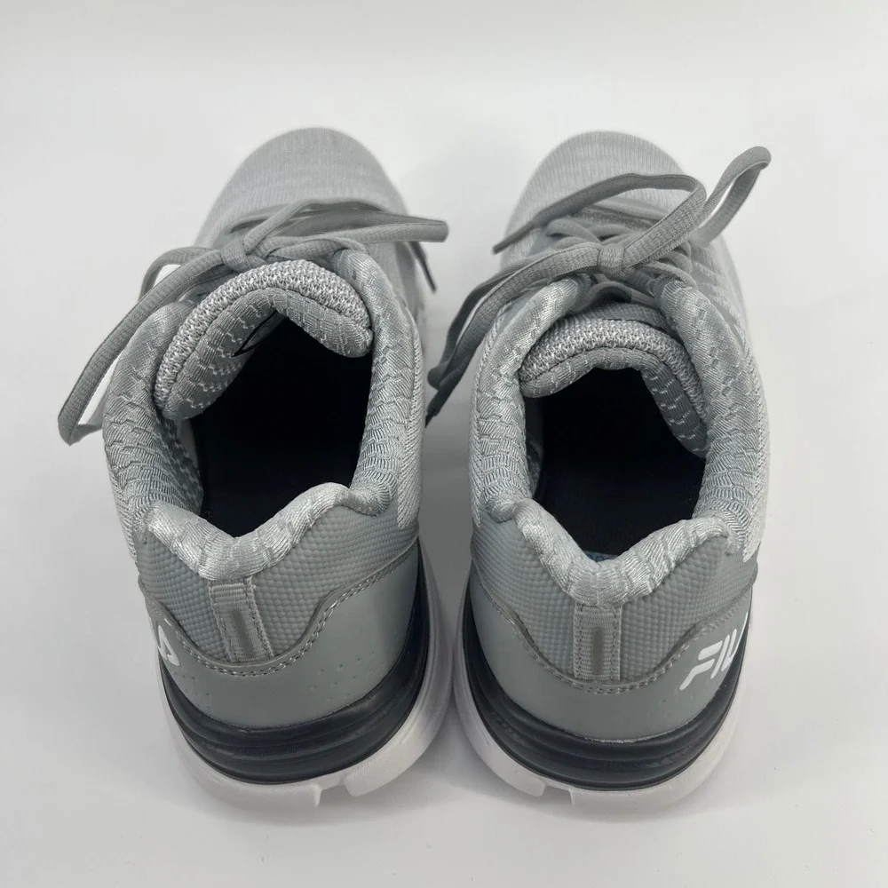 FILA Memory Upsurge Womens Running Shoes Grey White 5RM00351-063 Size 9